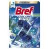 Kulki myjąco-zapachowe do toalet BREF Color Activ Eukaliptus, barwiące, 2 x 50 g