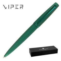 Długopis DIPLOMAT Viper, guilloche, zielony
