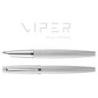 Pióro wieczne DIPLOMAT Viper, guilloche, F/M, srebrne