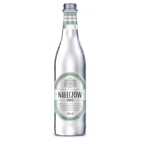 PAKIET Woda NAŁĘCZÓW ZDRÓJ, niegazowana, butelka szklana, 500ml