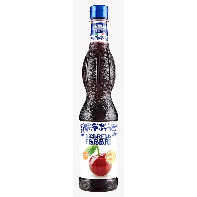 PAKIET Syrop FABBRI, czarna wiśnia, 560ml