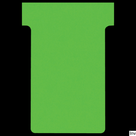 Karteczki T-Card Nobo rozmiar 2 zielone 100 sztuk