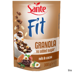 Granola Orzechy-Kakao Fit...