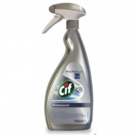 Cif Płyn do czyszczenia stali nierdzewnej 750 ml do powierzchni metalowych i szklanych