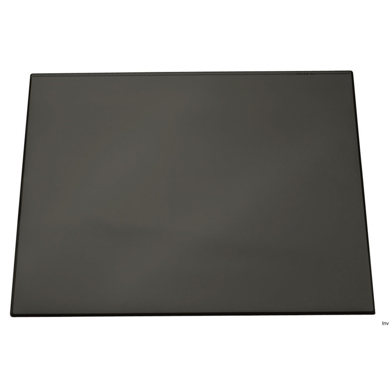 Mata na biurko Durable 650x520 mm, przezroczysta czarna, antypоślizgowa nakładka