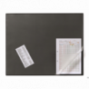 Mata na biurko Durable 650x520 mm, przezroczysta czarna, antypоślizgowa nakładka