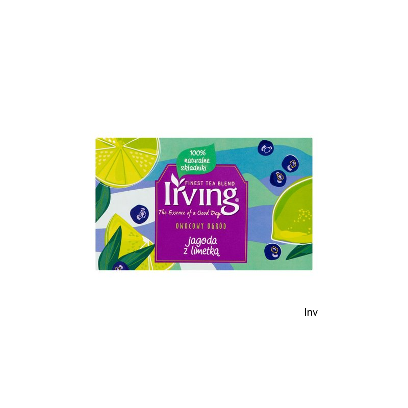 Herbata IRVING Jagoda z Limetką 20 kopert 2g