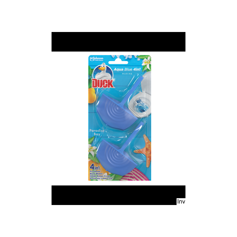DUCK Zawieszka do WC 2x36ml AQUA BLUE 4w1