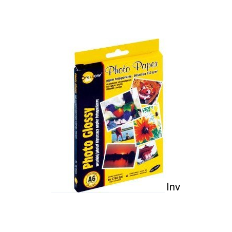 Papier fotograficzny błyszczący Yellow One A6 230 g/m² 20 arkuszy
