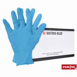 Rękawice nitrylowe czarne S...