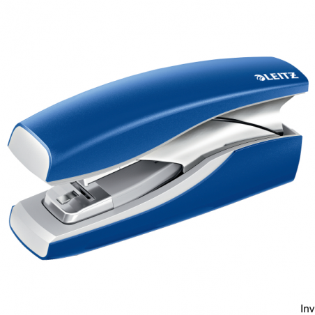 Zszywacz Leitz New NeXXt Softpress Flat Clinch niebieski 56030035