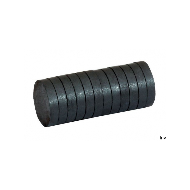 Magnesy 20mm x 4mm, bez obudowy, 12 sztuk Grand