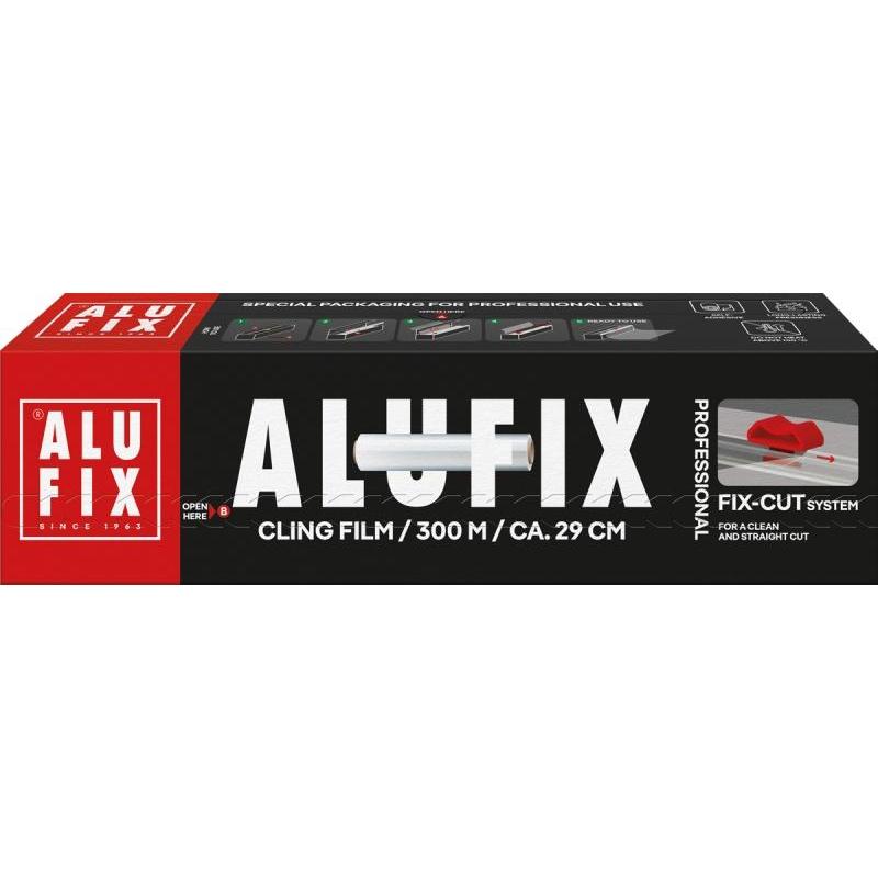 Folia spożywcza ALUFIX Fix-Cut, PVC, 29cmx300m