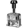 Numerator automatyczny OFFICE PRODUCTS, 8 cyfr, wys. liczb 4,5mm, srebrny
