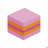 Post-It 3M Mini Kostka samoprzylepna różowa 51x51mm, 1x400 kart, gramatura 70-72gsm