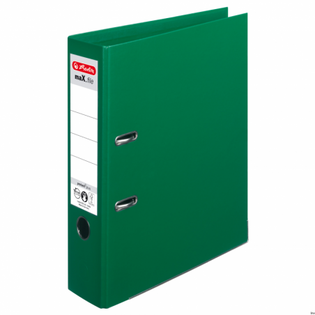 Segregator A4 8cm zielony Herlitz