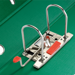 Segregator A4 8cm zielony Herlitz