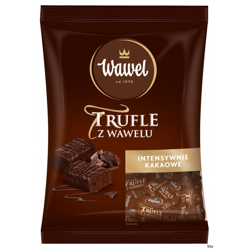 Cukierki Trufle Wawel o smaku rumowym w czekoladzie 1kg
