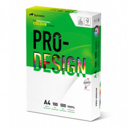 PAKIET Papier ksero PRO-DESIGN FSC, satynowany, klasa A++, A4, 168CIE, 100gsm, 500 ark.