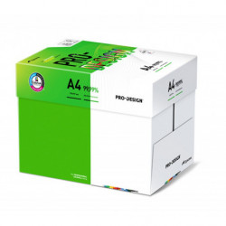PAKIET Papier ksero PRO-DESIGN FSC, satynowany, klasa A++, A4, 168CIE, 100gsm, 500 ark.