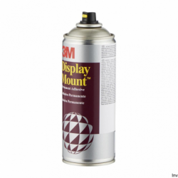 Klej w sprayu Scotch 3M Displaymount, permanentny, 400ml, transparentny do mocnych połączeń materiałów