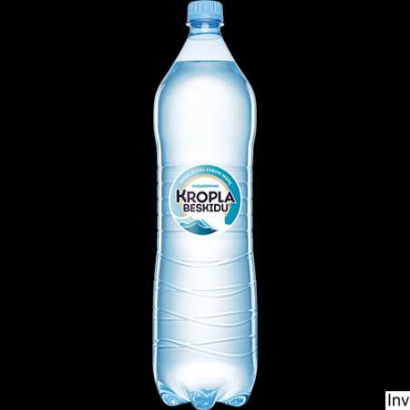 Kropla Beskidu woda niegazowana 1.5L butelka PET zgrzewka 6 sztuk kaucja