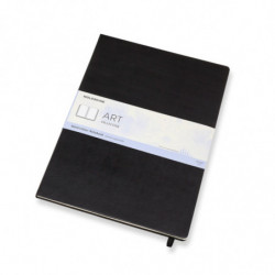 Notes Art Watercolour MOLESKINE A3 (29,7x42cm), 60 stron, czarny