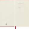 Notes MOLESKINE Classic L (13x21 cm) w kropki, twarda oprawa, scarlet red, 240 stron, czerwony