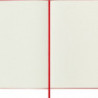 Notes MOLESKINE Classic L (13x21 cm) w kropki, twarda oprawa, scarlet red, 240 stron, czerwony