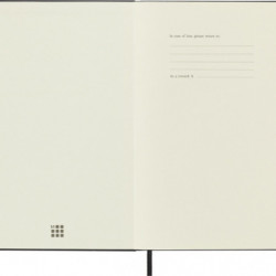 Notes MOLESKINE Classic L (13x21cm) w kratkę, twarda oprawa, 240 stron, czarny