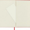 Notes MOLESKINE Classic L (13x21cm) w kratkę, twarda oprawa, 240 stron, czerwony