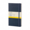 Notes MOLESKINE Classic L (13x21cm) w kratkę, twarda oprawa, sapphire blue, 240 stron, niebieski