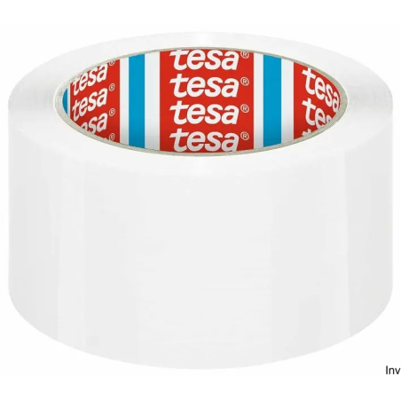 Taśma pakowa Tesa TESAPACK STANDARD SOLVENT 66m x 48mm biała