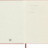 Notes MOLESKINE Classic L (13x21cm) w linie, twarda oprawa, 240 stron, czerwony