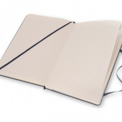 Notes MOLESKINE Classic L (13x21cm) w linie, twarda oprawa, sapphire blue, 240 stron, niebieski