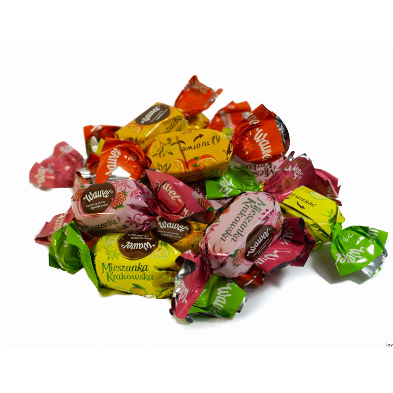 Cukierki WAWEL Mieszanka Krakowska galaretki w czekoladzie 1 kg