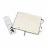 Notes MOLESKINE Classic M (11,5x18 cm) w linie, twarda oprawa, 208 stron, czarny