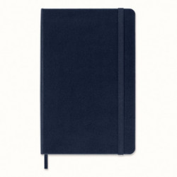 Notes MOLESKINE Classic M (11,5x18 cm) w linie, twarda oprawa, sapphire blue, 208 stron, niebieski