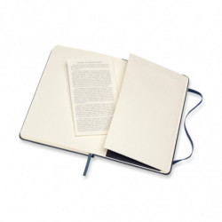 Notes MOLESKINE Classic M (11,5x18 cm) w linie, twarda oprawa, sapphire blue, 208 stron, niebieski