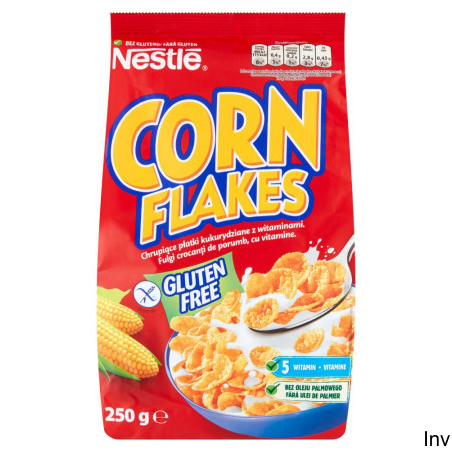 CORN FLAKES Płatki śniadaniowe 250g Nestle