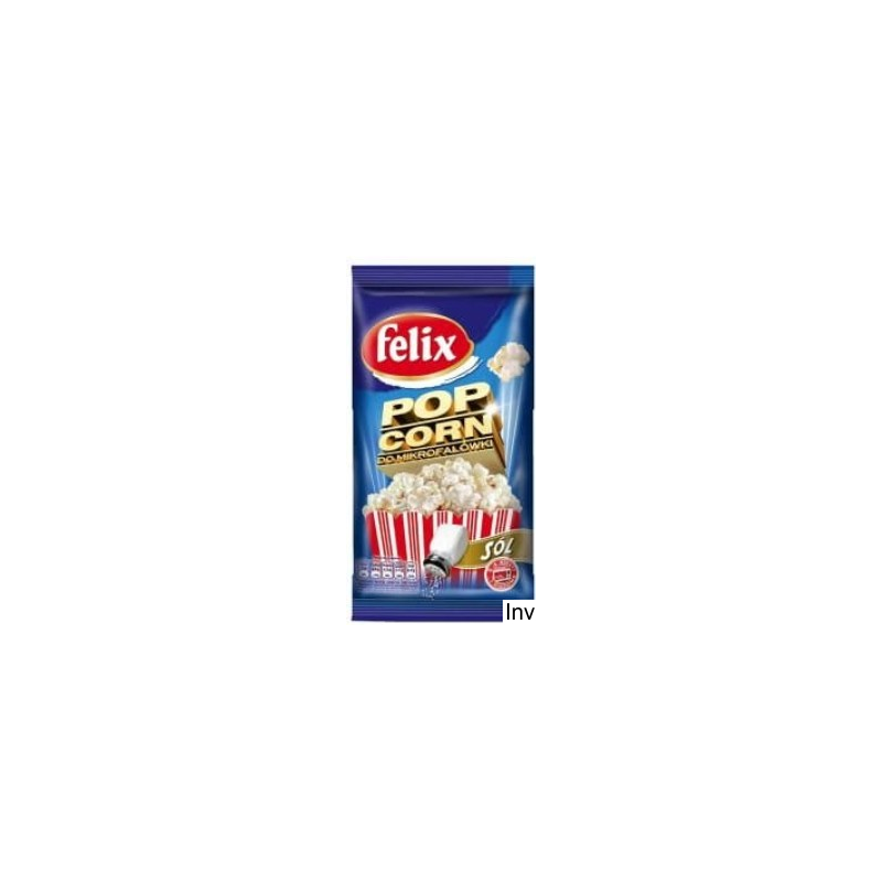 Felix Popcorn do mikrofalówki 90g solony