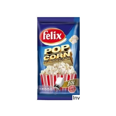 Felix Popcorn do mikrofalówki 90g solony