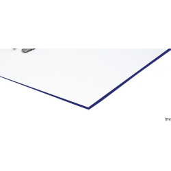 Segregator Office Products A4 75mm niebieski z kartonu z etykietą grzbietową 21011211-01