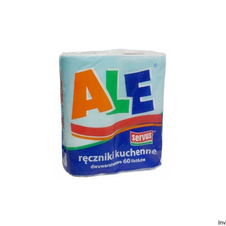 Ręcznik papierowy ALE w roli, 23x20 cm, 2 rolki