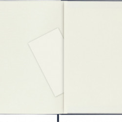 Notes MOLESKINE Classic XL (19x25cm) gładki, twarda oprawa, sapphire blue, 192 strony, niebieski