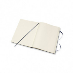 Notes MOLESKINE Classic XL (19x25cm) gładki, twarda oprawa, sapphire blue, 192 strony, niebieski