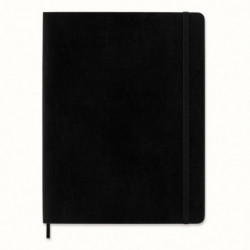 Notes MOLESKINE Classic XL (19x25cm) w linie, miękka oprawa, 192 strony, czarny