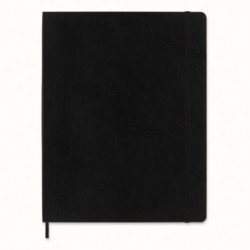 Notes MOLESKINE Classic XXL (21,6x27,9 cm) gładki, miękka oprawa, 192 strony, czarny