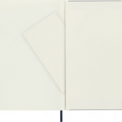 Notes MOLESKINE L (13x21cm) gładki, miękka oprawa, sapphire blue, 192 strony, niebieski