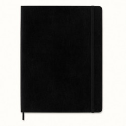 Notes MOLESKINE PROFESSIONAL XL (19x25 cm), miękka oprawa, 192 strony, czarny